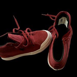 D/C Youth Evan Hi NEW size 13us  deep red Skate Shoe